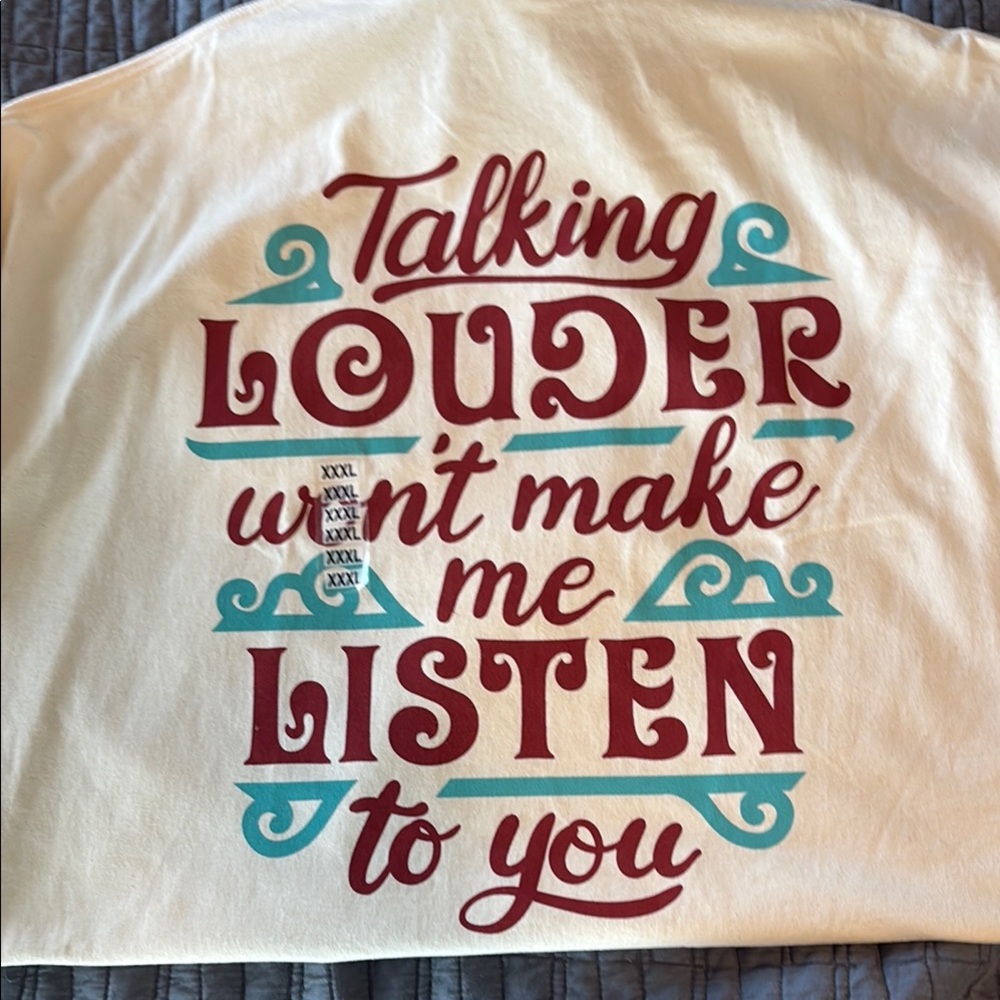 Cream Graphic Tee from Southern Attitude